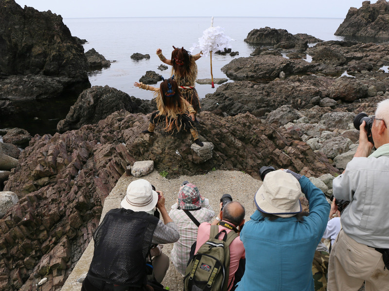 秋田県本部が「男鹿半島・なまはげ撮影会」を開催